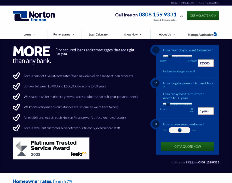 Nortonfinance.co.uk thumbnail