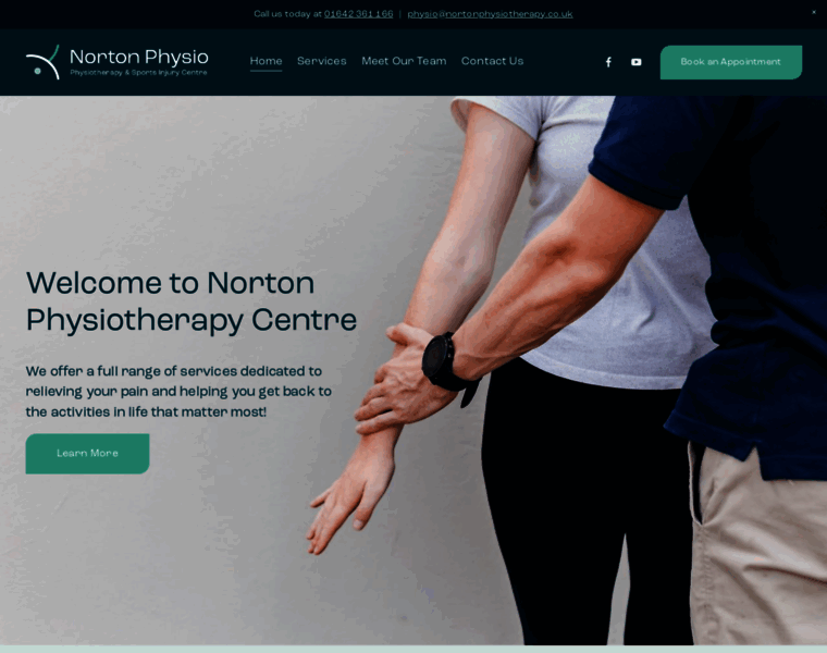 Nortonphysiotherapy.co.uk thumbnail