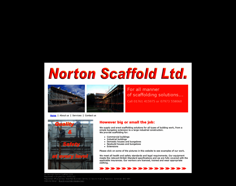 Nortonscaffold.co.uk thumbnail
