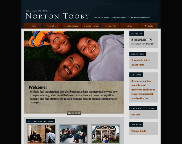 Nortontooby.com thumbnail
