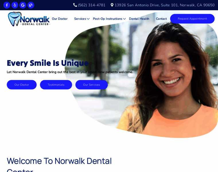 Norwalk-dental-center.com thumbnail