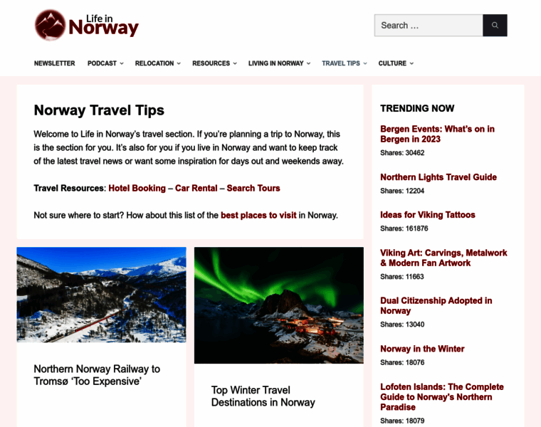 Norwaytraveller.com thumbnail