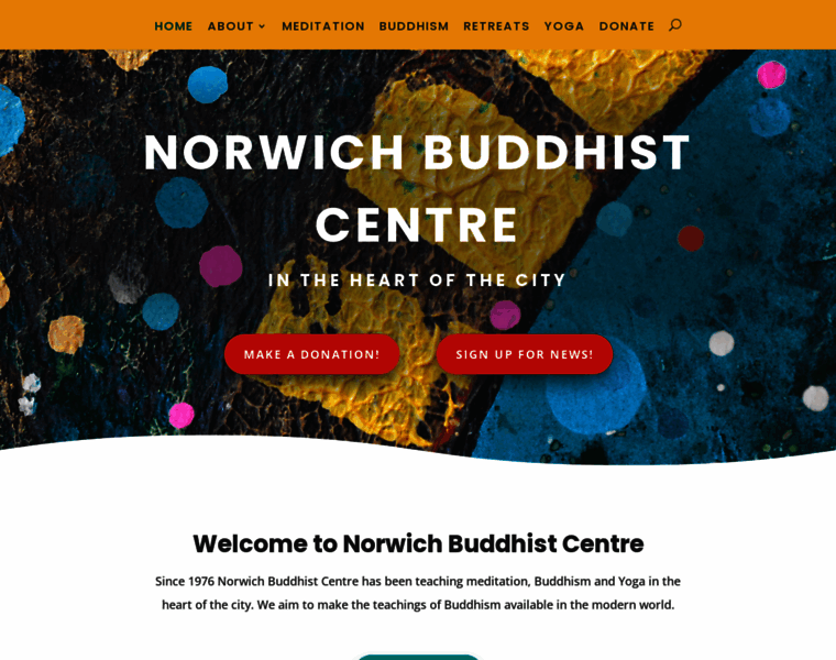 Norwichbuddhistcentre.com thumbnail