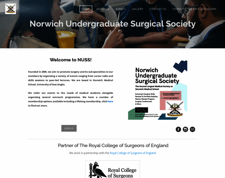 Norwichsurgicalsociety.org.uk thumbnail