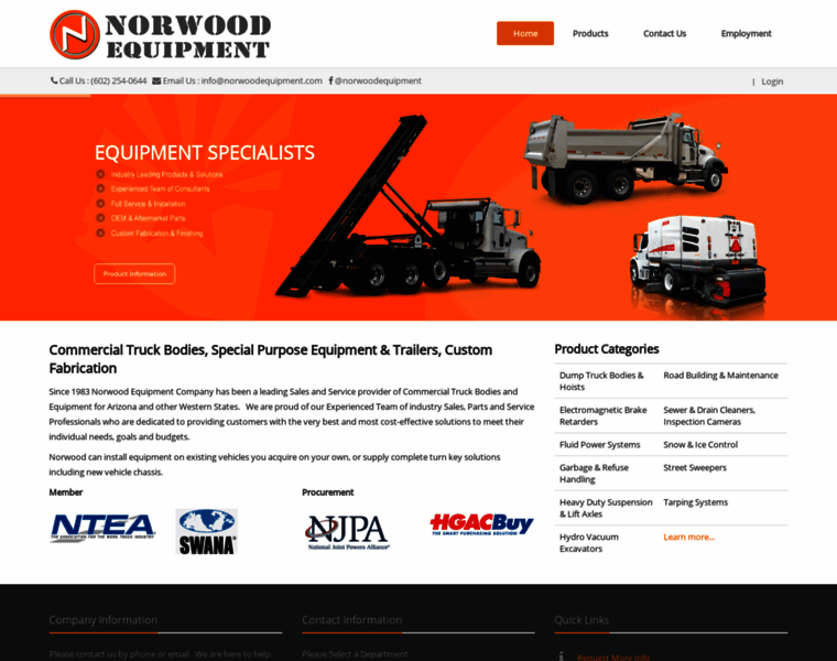 Norwoodequipment.com thumbnail