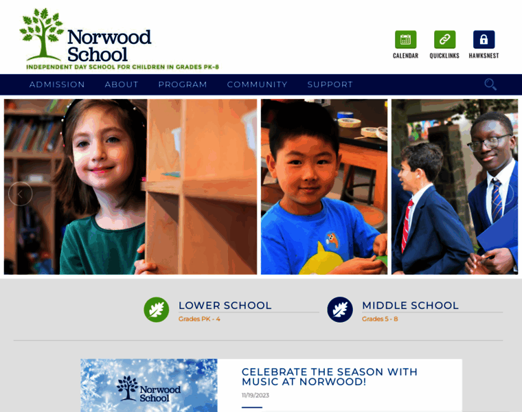 Norwoodschool.org thumbnail