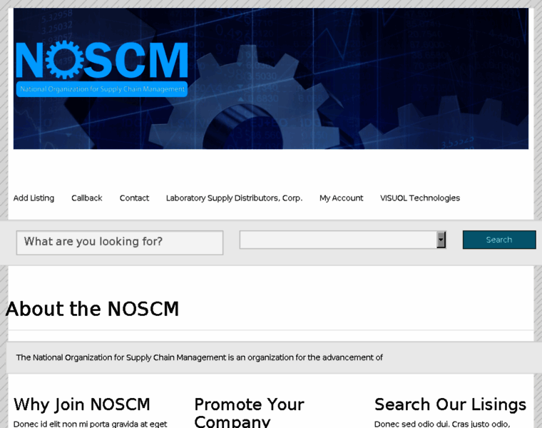 Noscm.org thumbnail