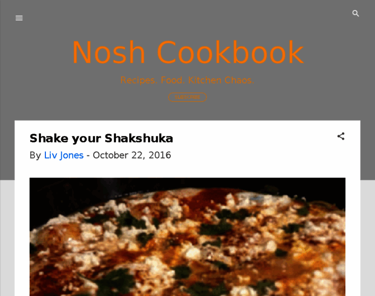Noshcookbook.com thumbnail