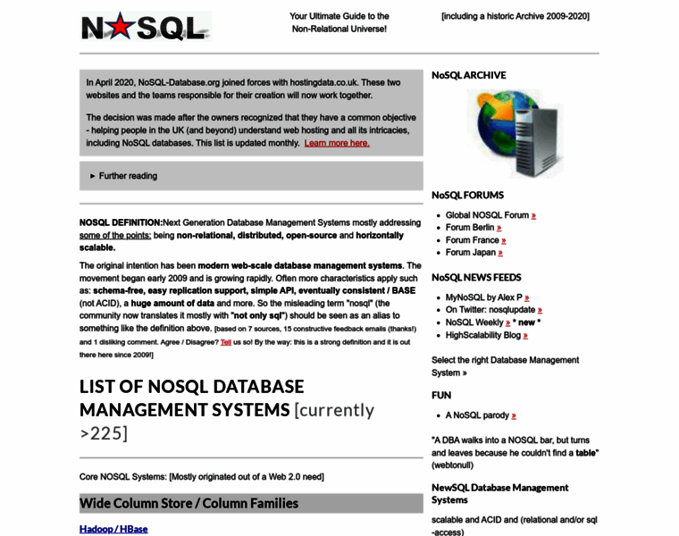 Nosql-databases.org thumbnail