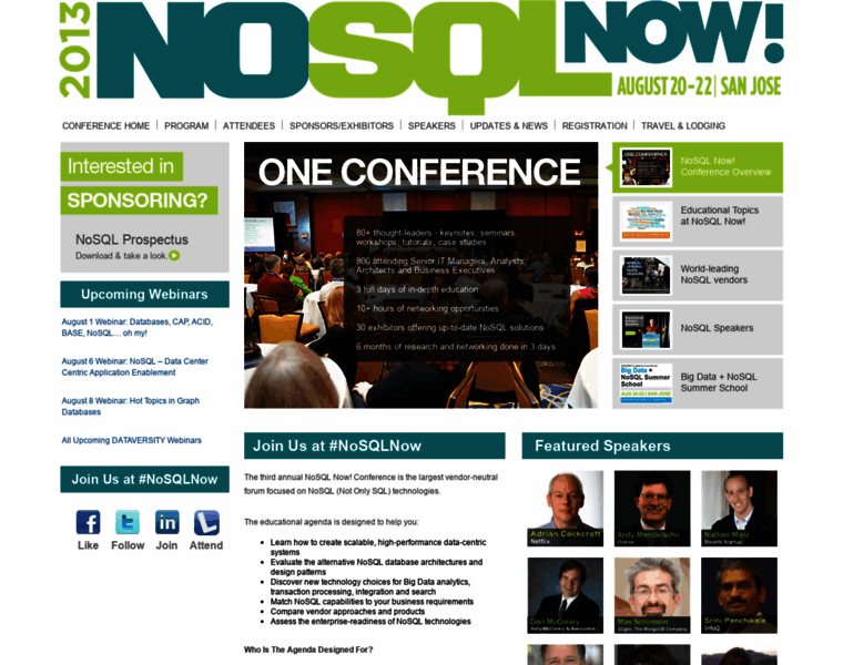 Nosql2013.dataversity.net thumbnail