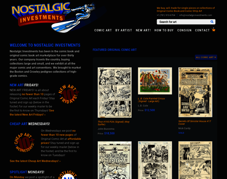 Nostalgicinvestments.com thumbnail Nostalgicinvestments.com thumbnail