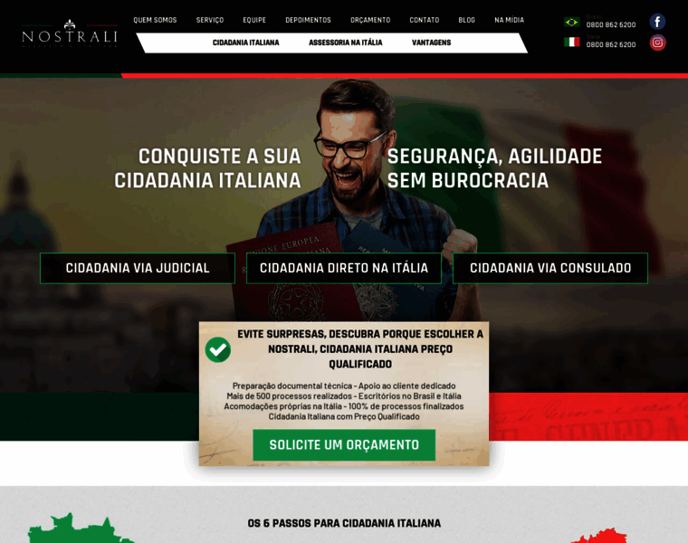 Nostrali.com.br thumbnail