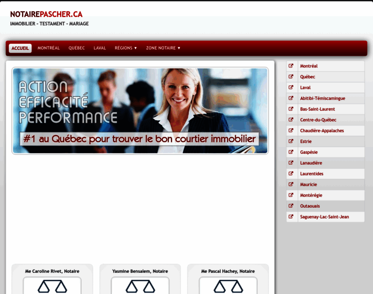 Notairepascher.ca thumbnail