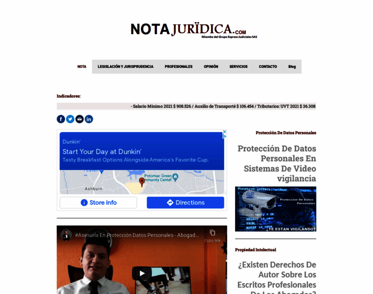 Notajuridica.com thumbnail