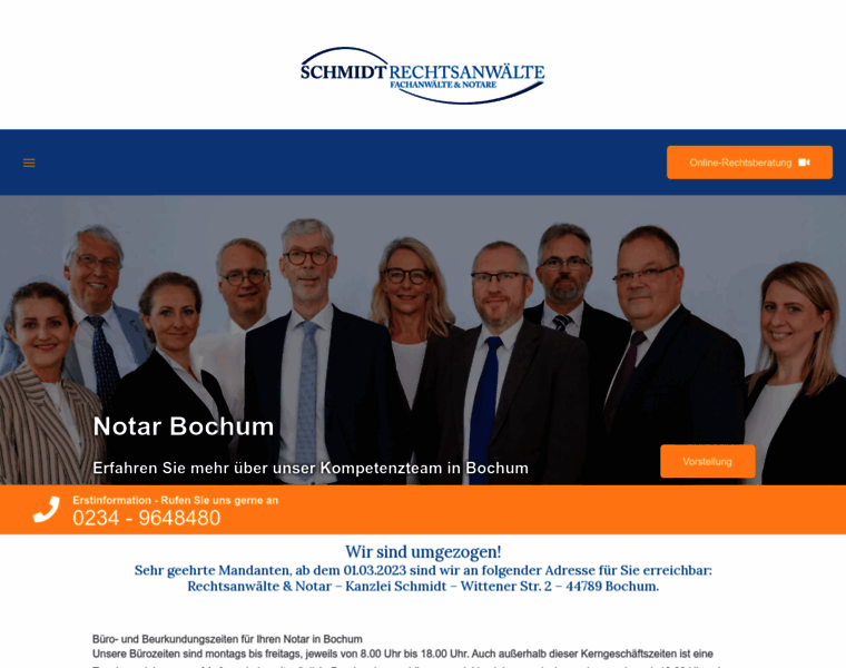 Notar-schmidt-bochum.de thumbnail
