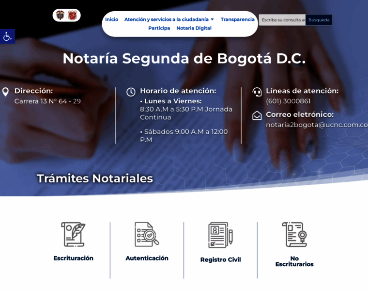 Notaria2bogota.com.co thumbnail