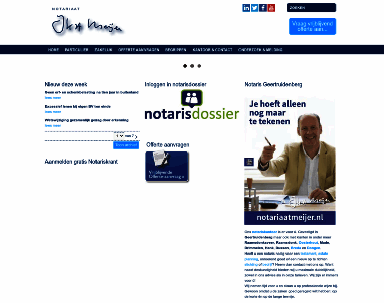 Notariaatmeijer.nl thumbnail