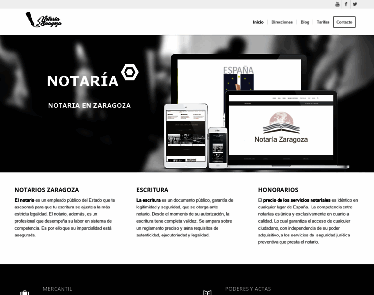 Notariaenzaragoza.es thumbnail
