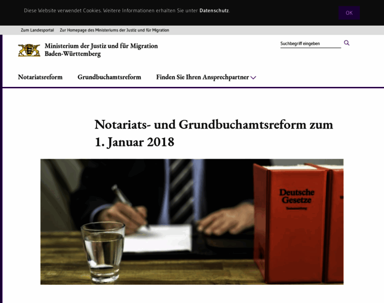 Notariatsreform.de thumbnail