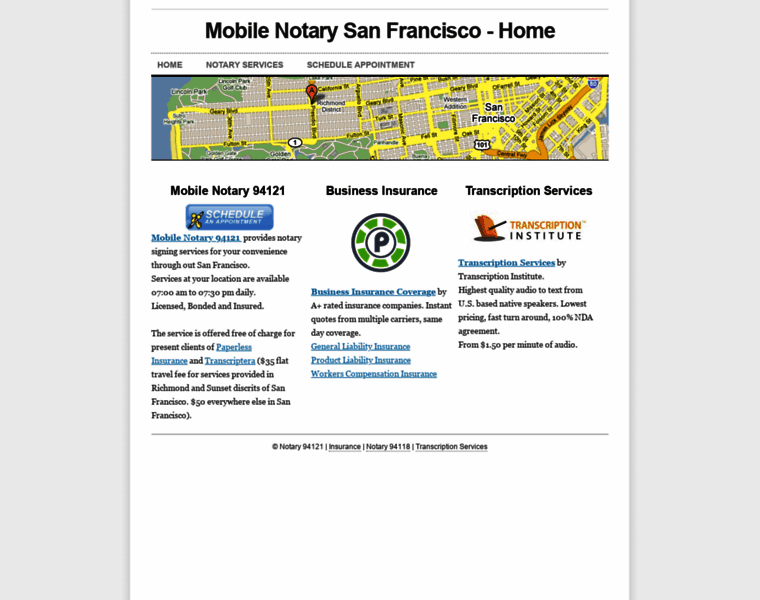 Notary-94121.com thumbnail