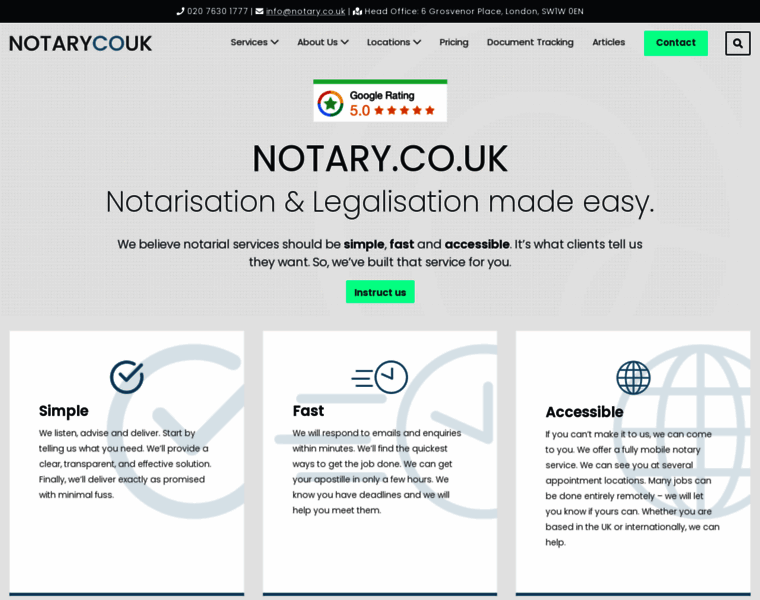 Notary.co.uk thumbnail