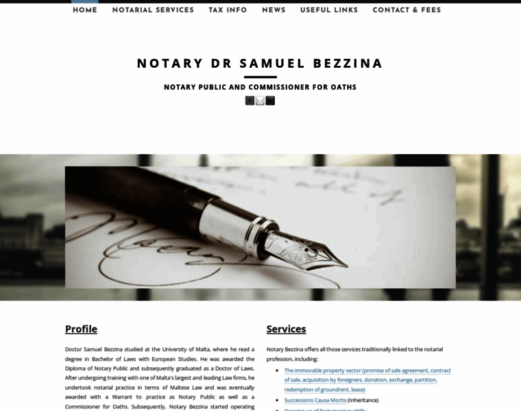 Notarybezzina.com thumbnail