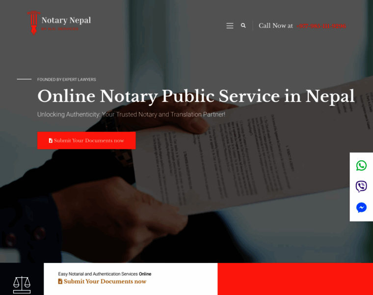 Notarynepal.com thumbnail