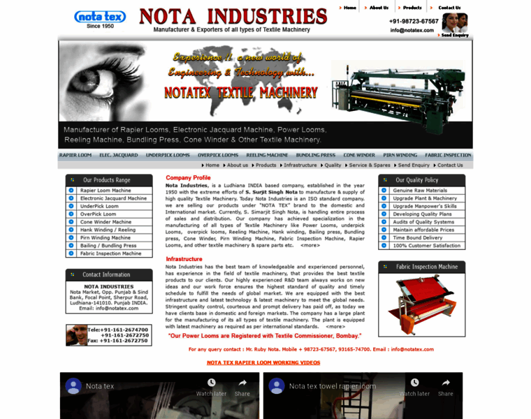 Notatex.com thumbnail