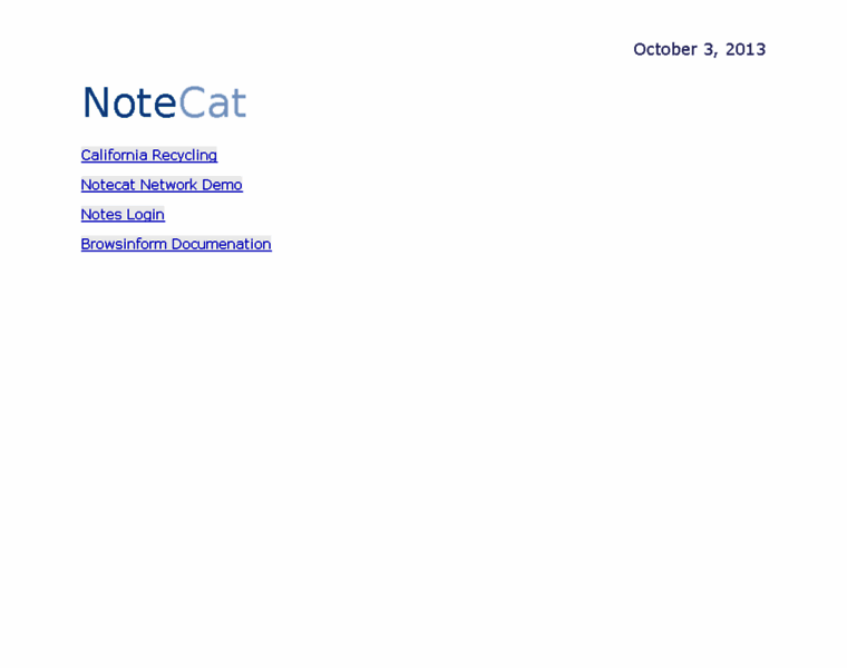 Notecat.net thumbnail