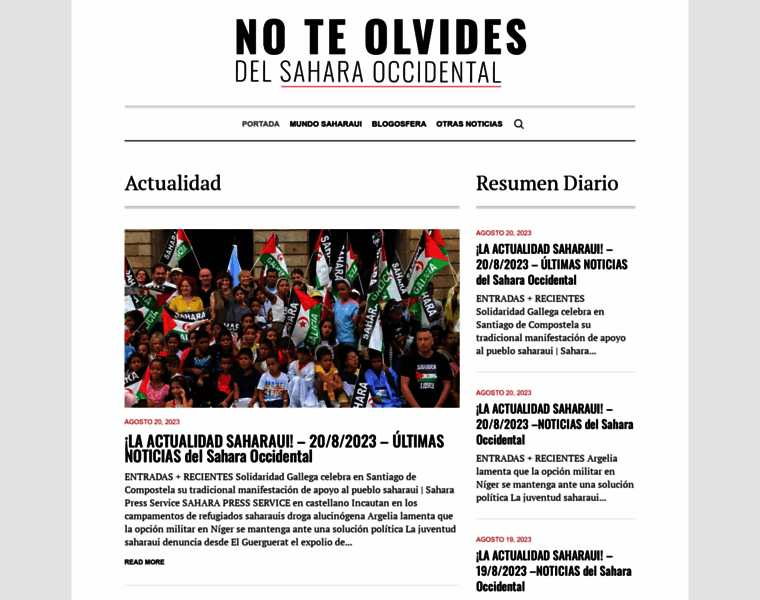 Noteolvidesdelsaharaoccidental.org thumbnail