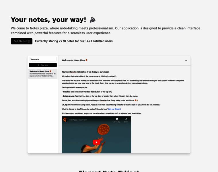 Notes.pizza thumbnail Notes.pizza thumbnail