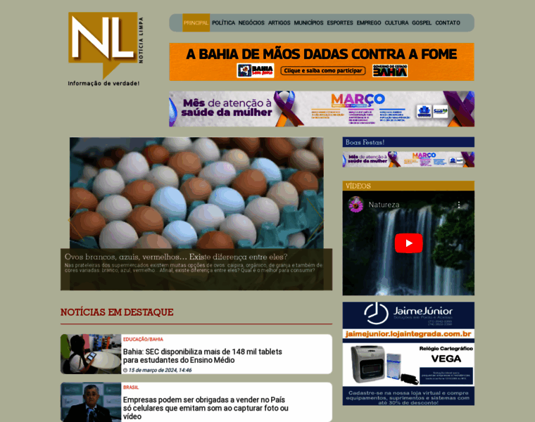 Noticialimpa.com.br thumbnail