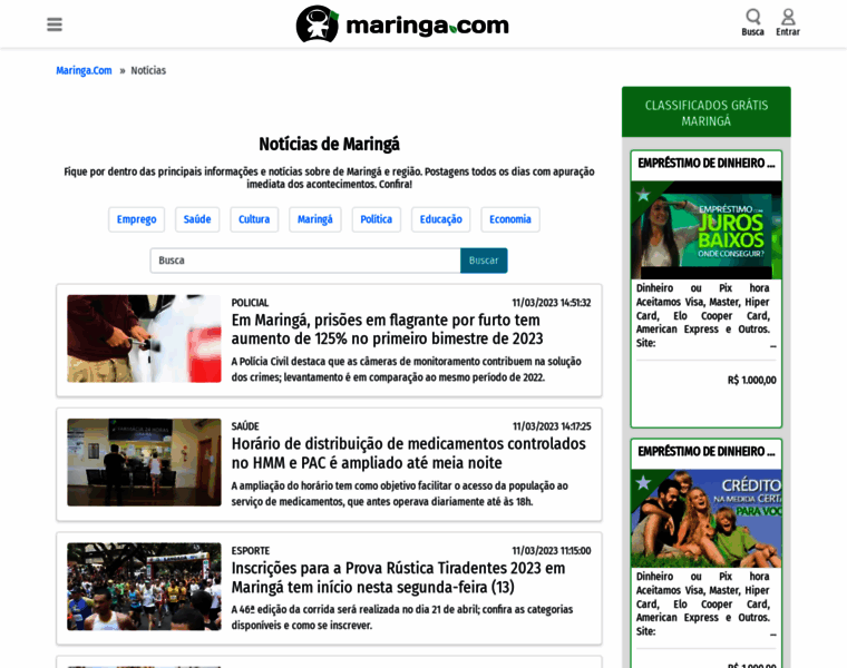 Noticias.maringa.com thumbnail