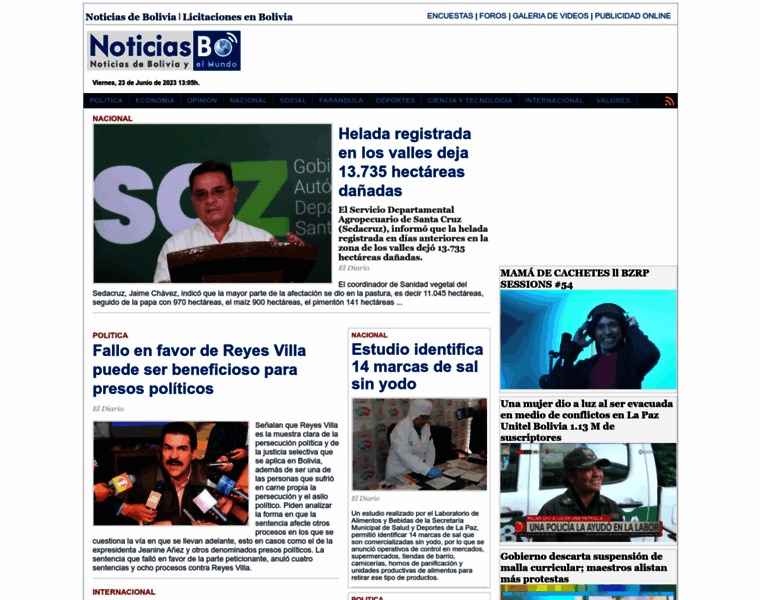 Noticiasbo.com thumbnail
