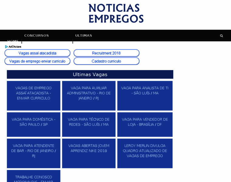 Noticiasempregos.com.br thumbnail