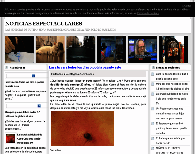Noticiasespectaculares.com thumbnail