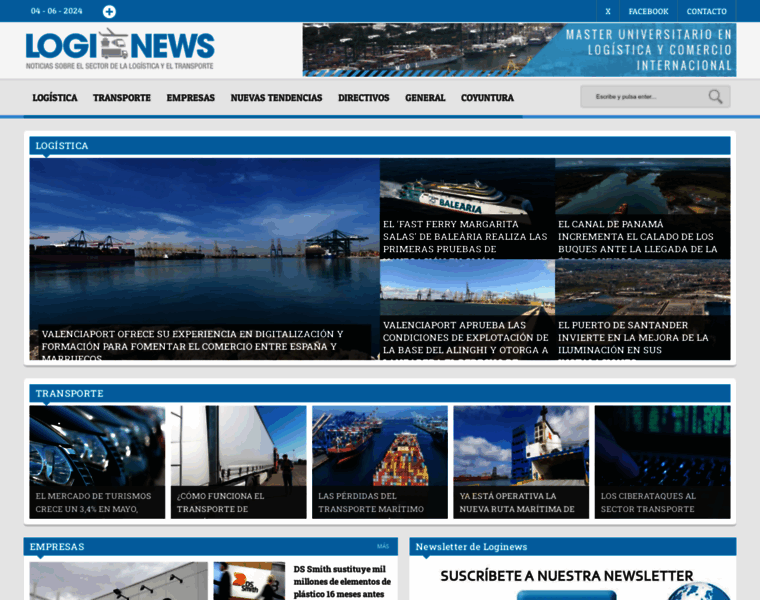 Noticiaslogisticaytransporte.com thumbnail