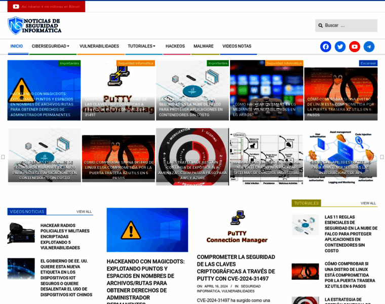 Noticiasseguridad.com thumbnail