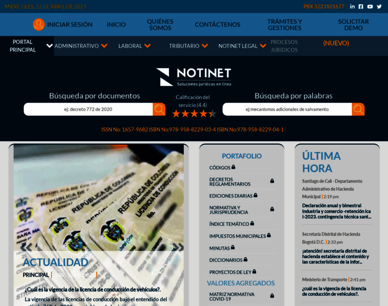 Notinet.com.co thumbnail