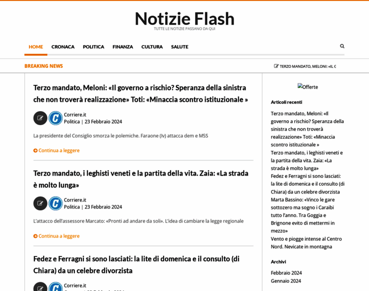 Notizieflash.net thumbnail