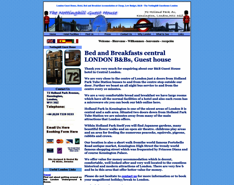 Nottinghillbedandbreakfast.co.uk thumbnail Nottinghillbedandbreakfast.co.uk thumbnail