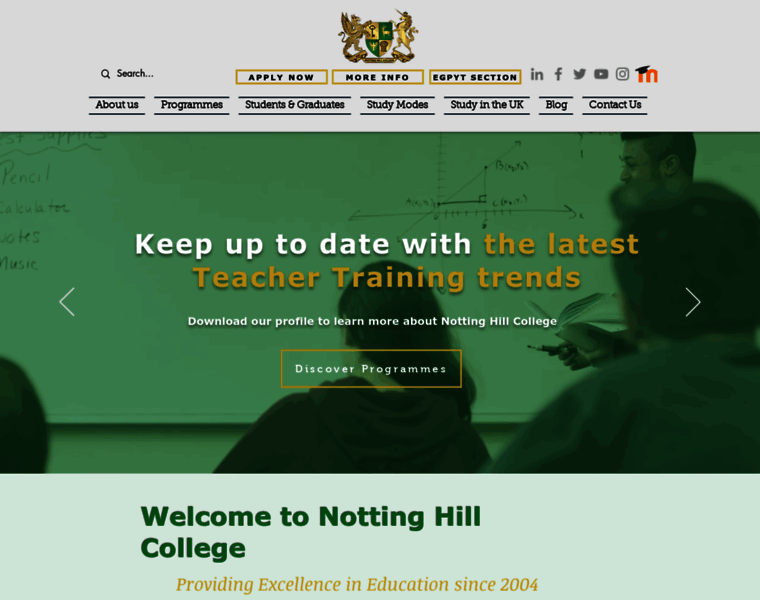 Nottinghillcollege.net thumbnail
