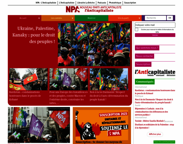 Nouveaupartianticapitaliste.org thumbnail