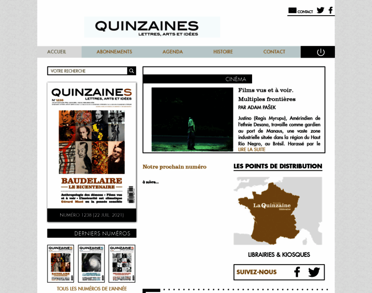 Nouvelle-quinzaine-litteraire.fr thumbnail