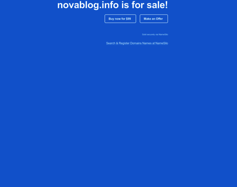 Novablog.info thumbnail