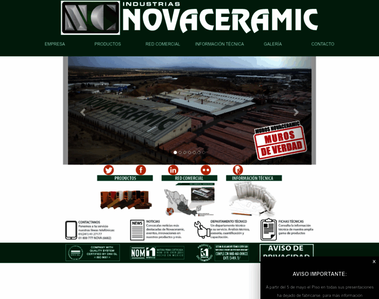 Novaceramic.com.mx thumbnail