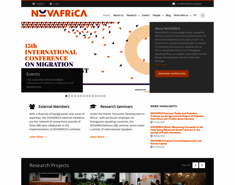Novafrica.org thumbnail