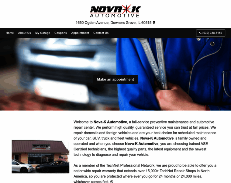 Novakautomotive.com thumbnail