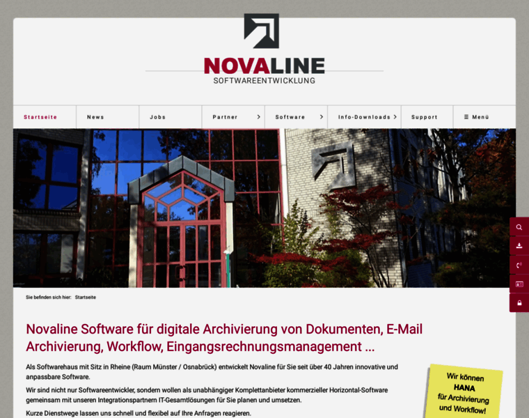 Novaline.de thumbnail