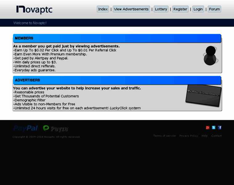 Novaptc.com thumbnail